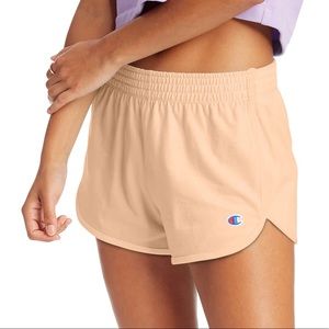 Champion Orange Reverse Weave Shorts Size M